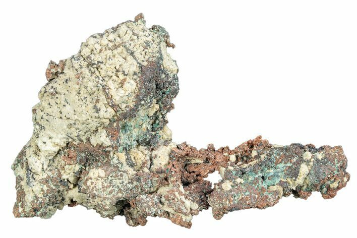 Natural Native Copper Formation - Bagdad Mine, Arizona #254871